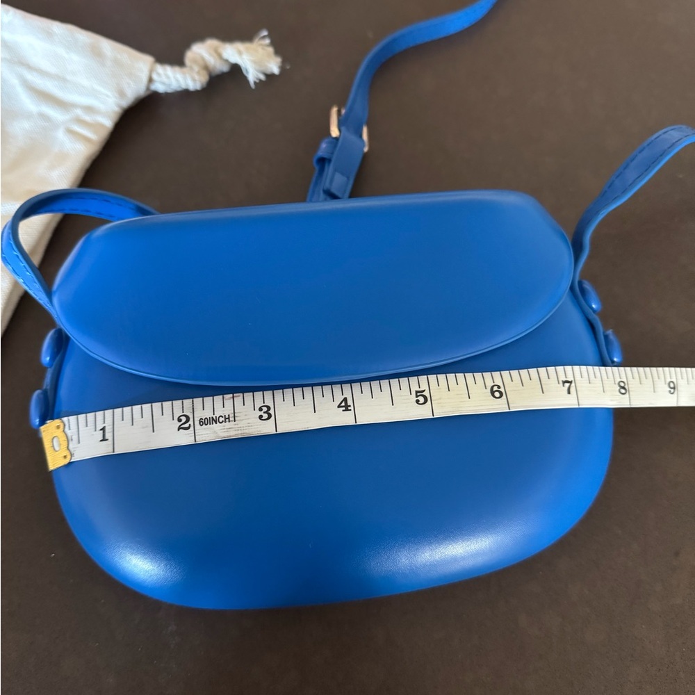 TinyBigBag blue novelty shoulder bag NWOT - Picture 2 of 5